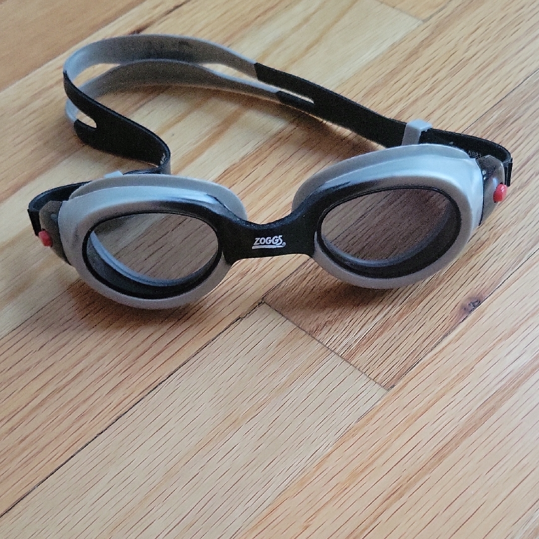 Gray Swim Goggles